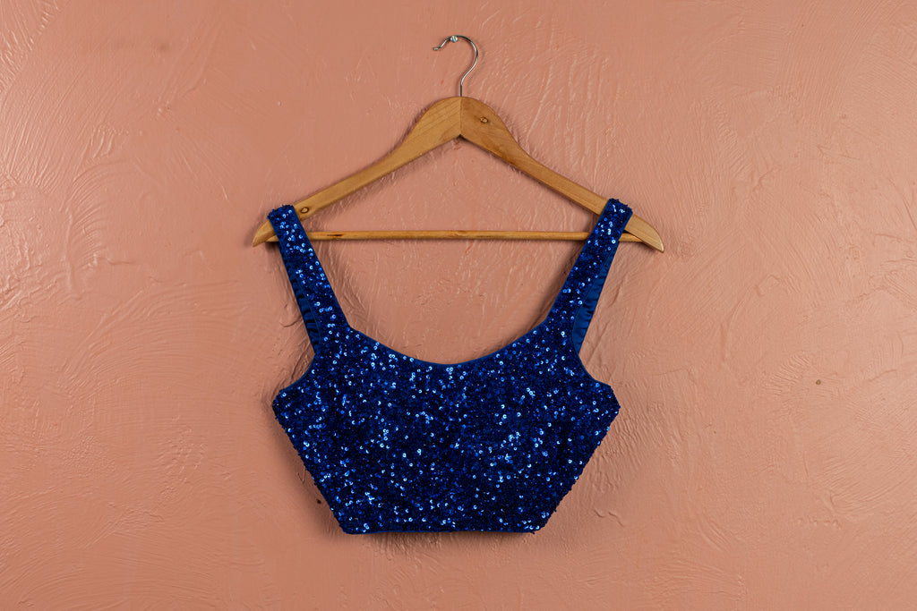 Cobalt Radiance Lehenga Set image 1