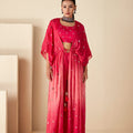 Ombre Kaftan Jacket Pants Set image 0