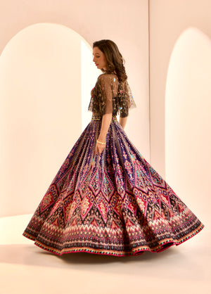 Sanjh Lehenga Set image 7