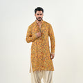 M HIGHLIGHTED KURTA WITH COWL PANTS image 0