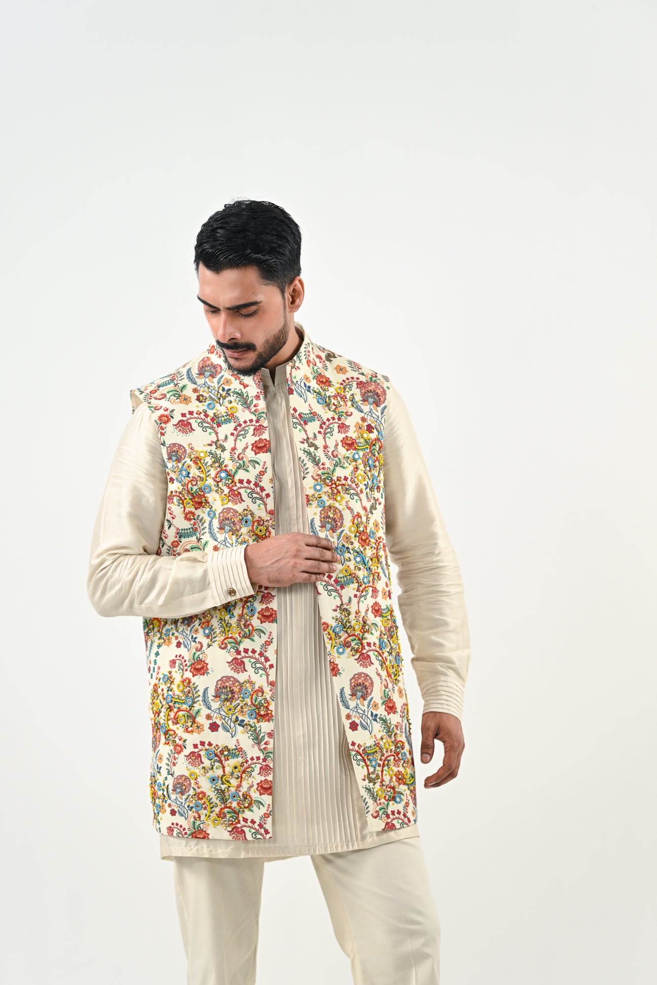 IB HIGHLIGHTED HALF JACKET SET image 1