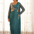 Pre Drape Saree image 0