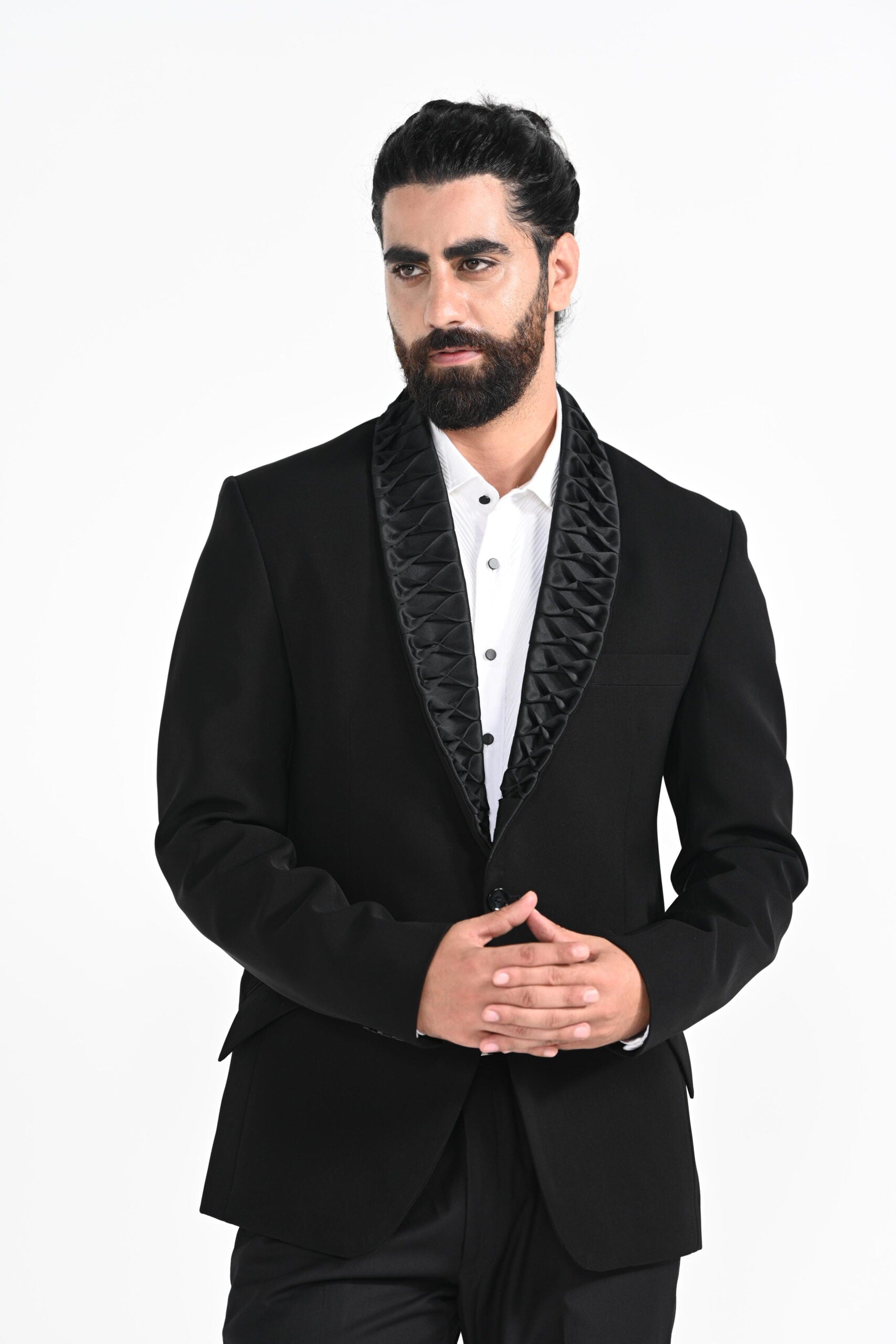 Bow lapel Tuxedo Set image 2
