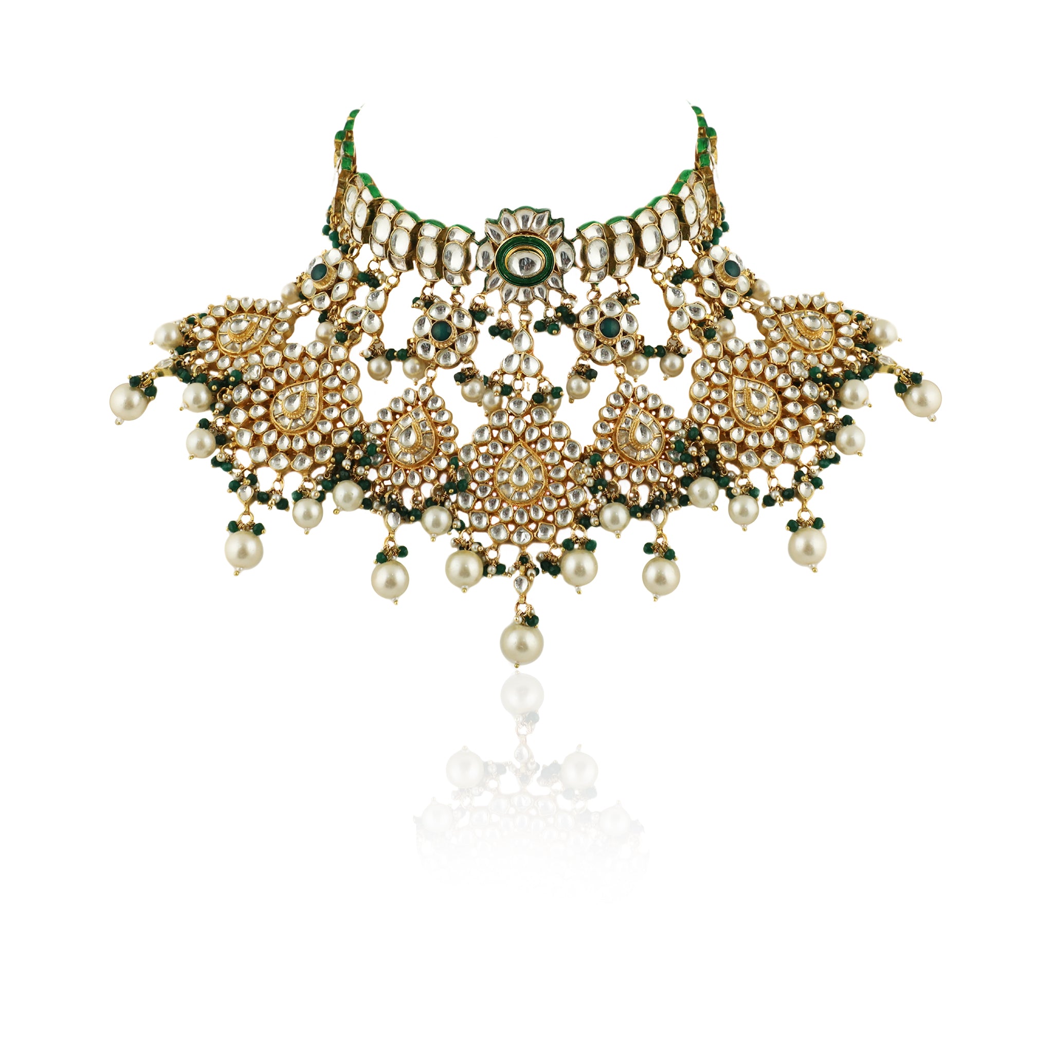 22KT Gold Plated Necklace Set image 3
