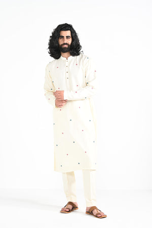 Shamlimaar Nehru with butta Kurta Set image 11