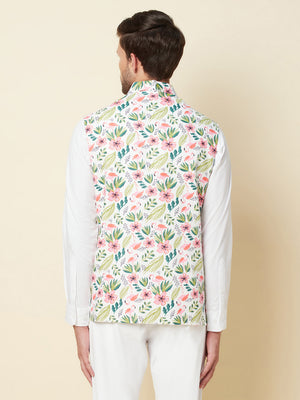 Digital Print Bundi Jacket image 3