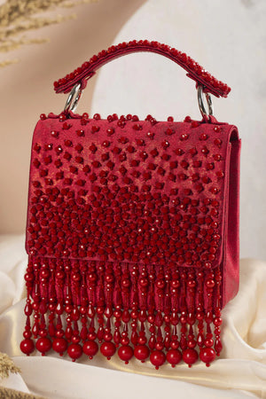 Kyra Red Clutch image 0