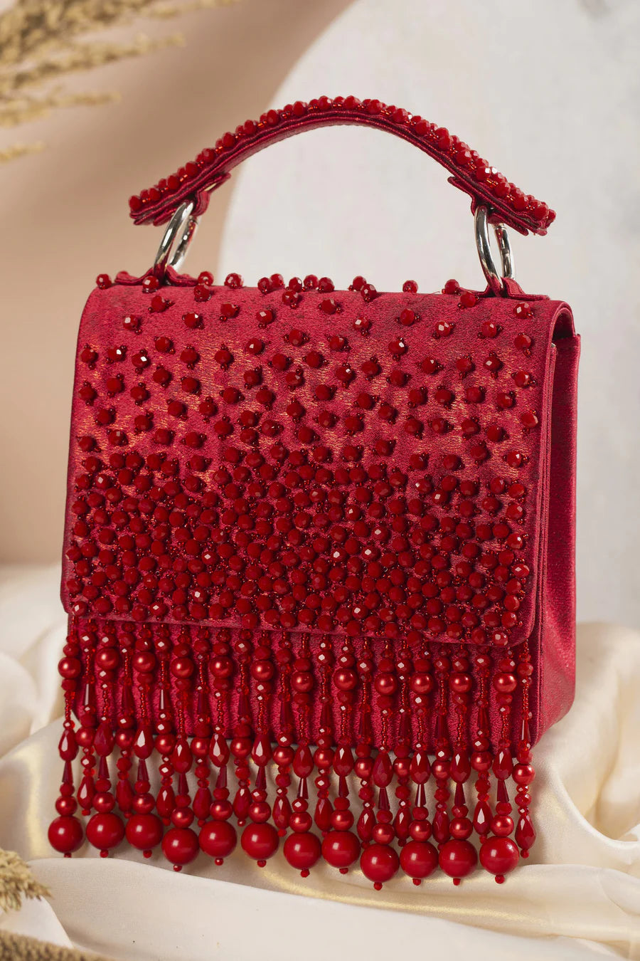 Kyra Red Clutch image 0