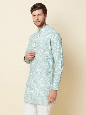 Tropical Print Kurta image 4
