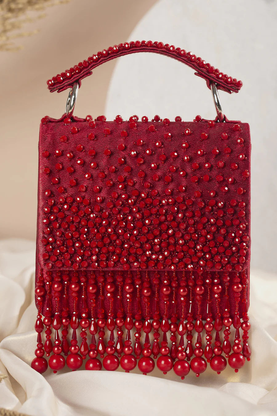 Kyra Red Clutch image 1