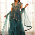 Embroidered Sharara Set image 0