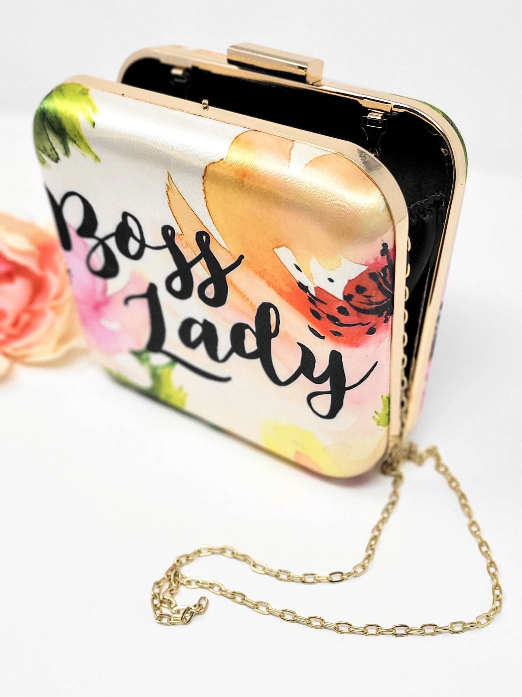 Boss Lady Printed Clutch image 1