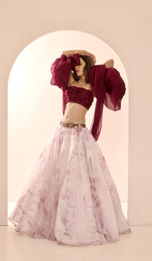 Ruby Lehenga Set image 0