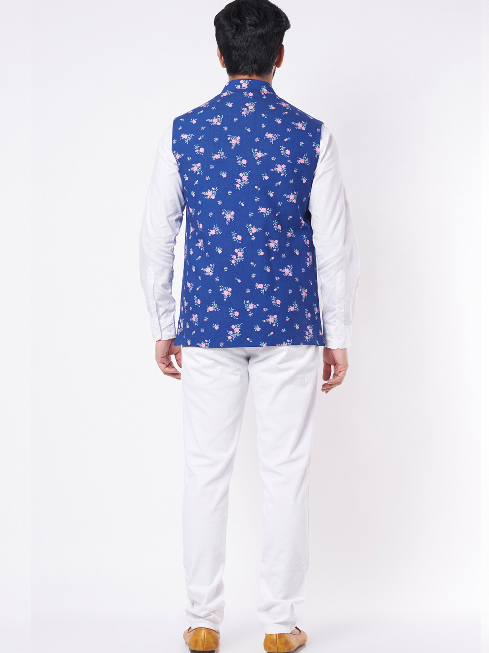 Cobalt Blue Bundi Jacket image 2