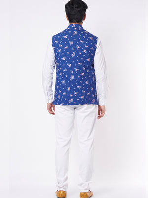 Cobalt Blue Bundi Jacket image 2