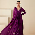 Amethyst A-Line Embroidery Dress image 0