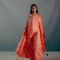 Coral Off Shoulder Co-ord Set image 0