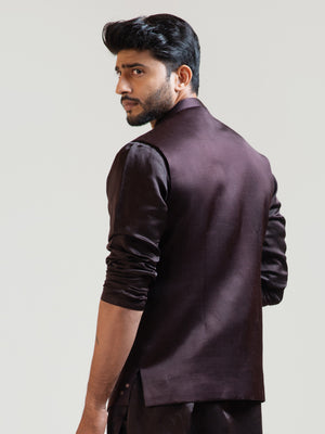 Coco Brown Nehru Jacket image 3