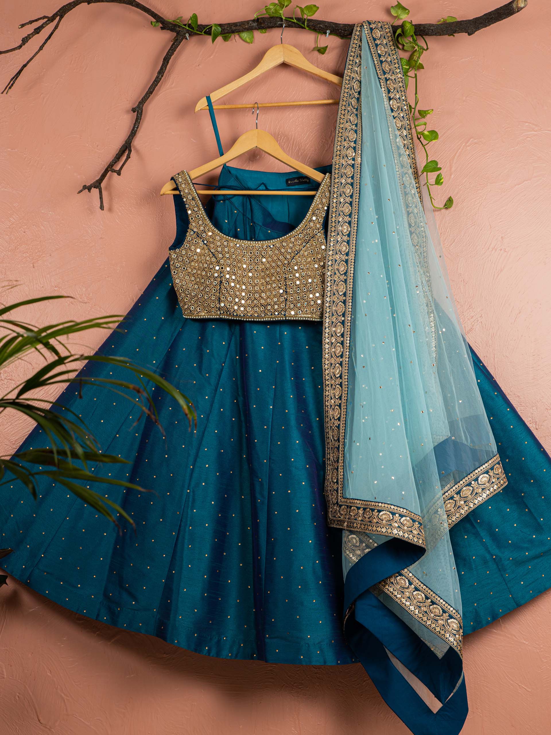 Powder Blue Drop Bliss Cape Set – East Boutique