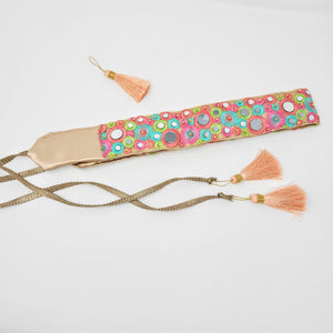 Multi-Color Mirror Belt image 0