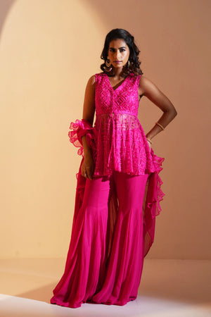 Tahisha Kurta and Sharara Set - S image