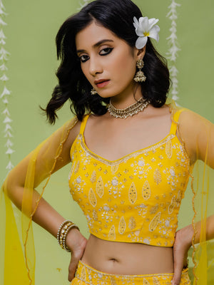 Sunshine Embroidered Lehenga Set image 1