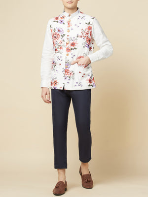 Spring Print Bundi Jacket Set image 3