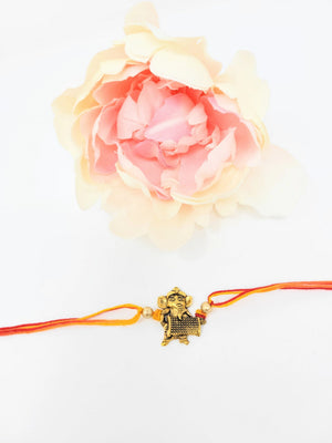 Thread Rakhis - Ganesh with Dhol image