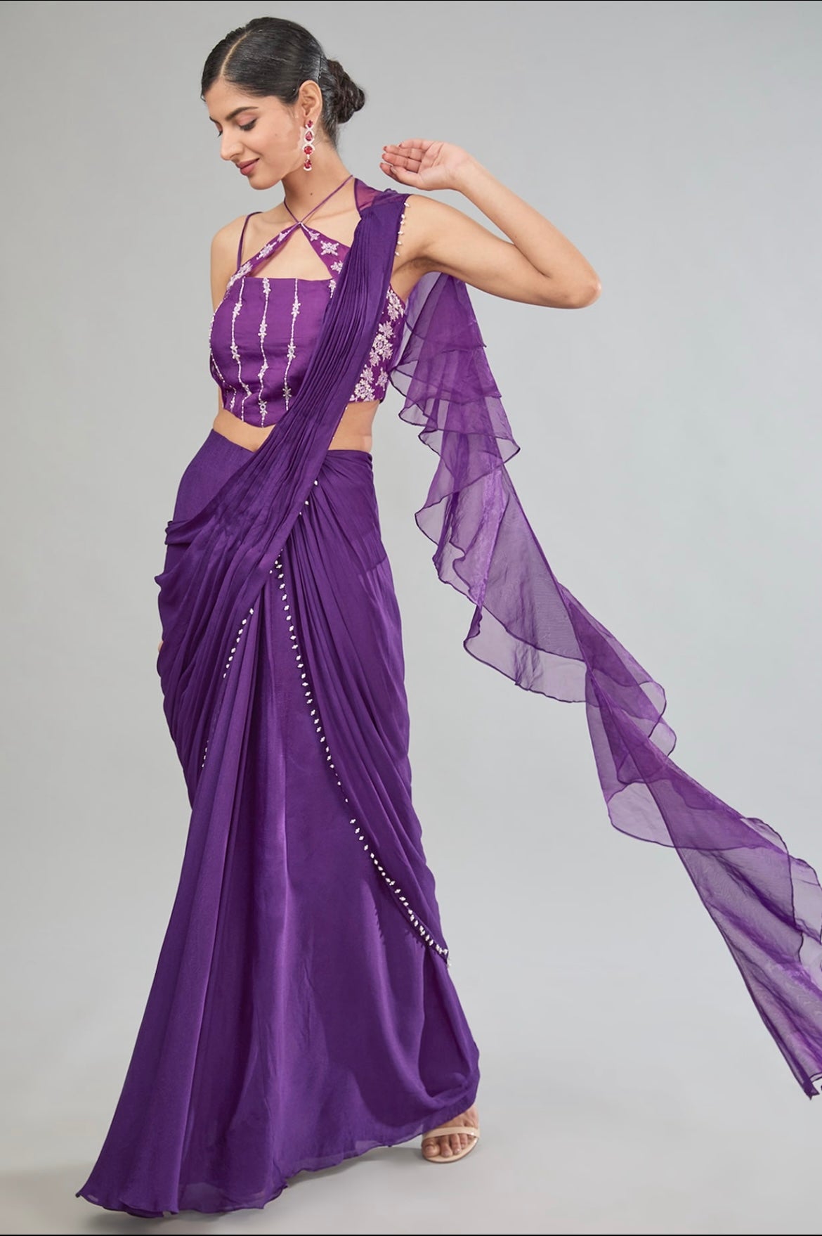 Sahiba Drape Saree - L image