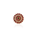 White And Pink Gold Plated Adjustable Ring image 0