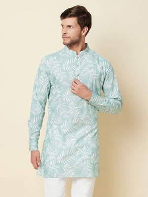 Tropical Print Kurta image 5