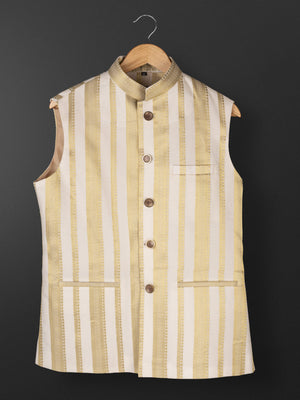 Vertical Stripes Bundi Jacket - Custom image