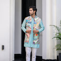 Gardenia Highlighted Half Jacket With Pants image 0