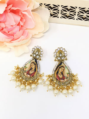 Leela Art Earrings image 1