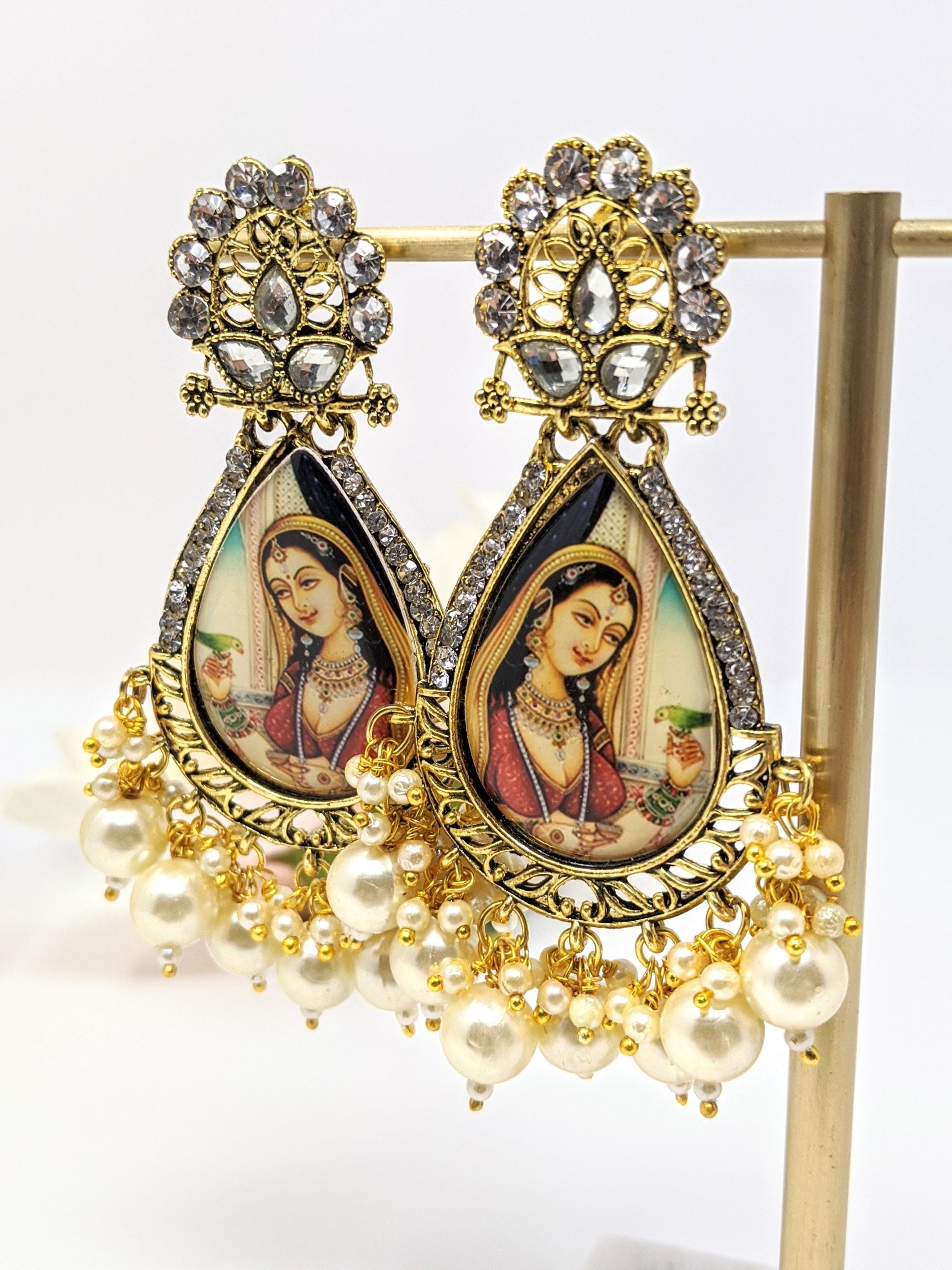 Leela Art Earrings image 3