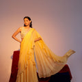 Sun-kissed Pearl Drape Saree image 0