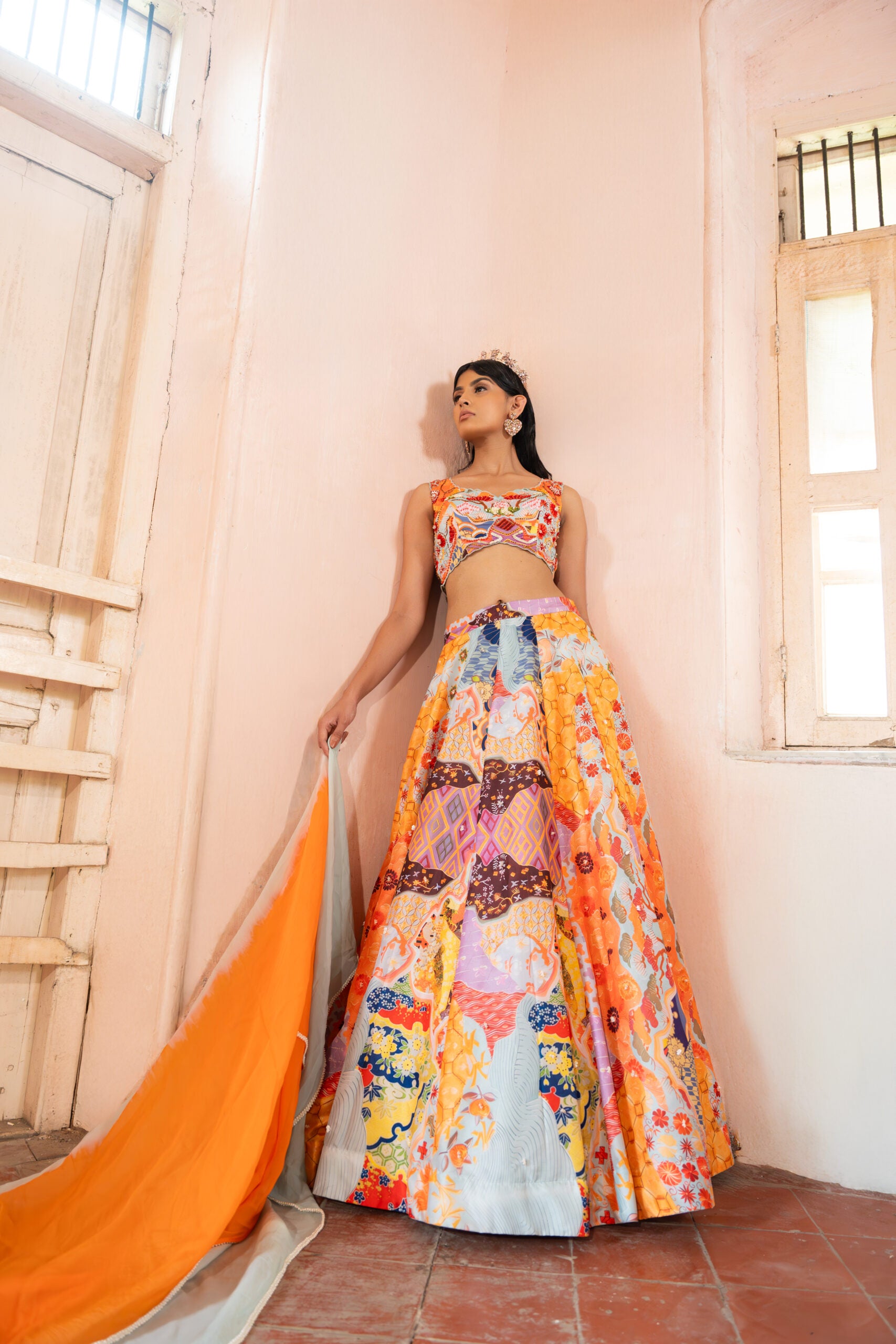 Eclectic lehenga image 3