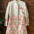 Lotus Hand Painted Sherwani Set image 0