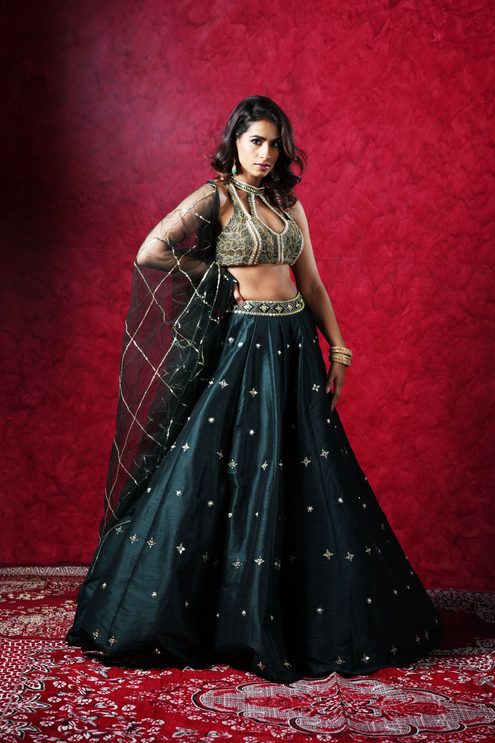 Jeeva Lehenga Set - Custom image