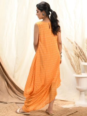 Mango Bandhni Kurta image 3
