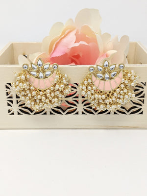 Luna Earring - Peach image