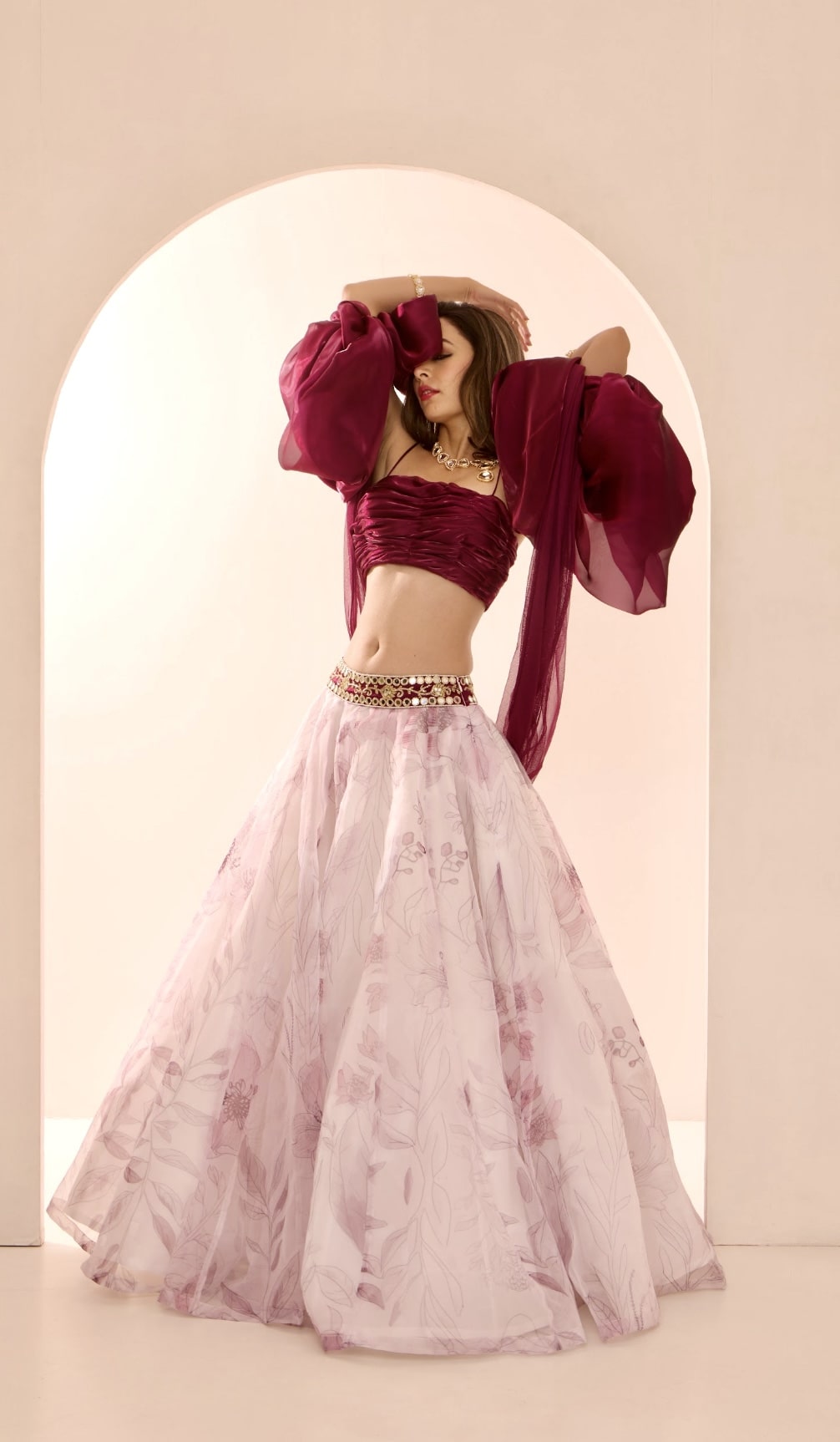 Ruby Lehenga Set image 4