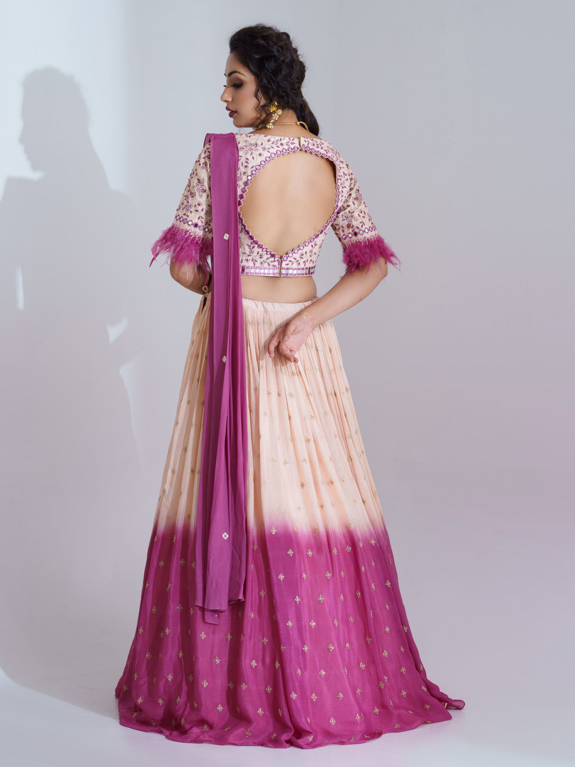 Pale Purple Lehenga Set image 1