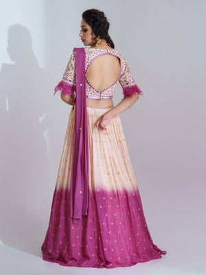 Pale Purple Lehenga Set image 1