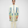 Royal Peacock Achkan Full set image 0