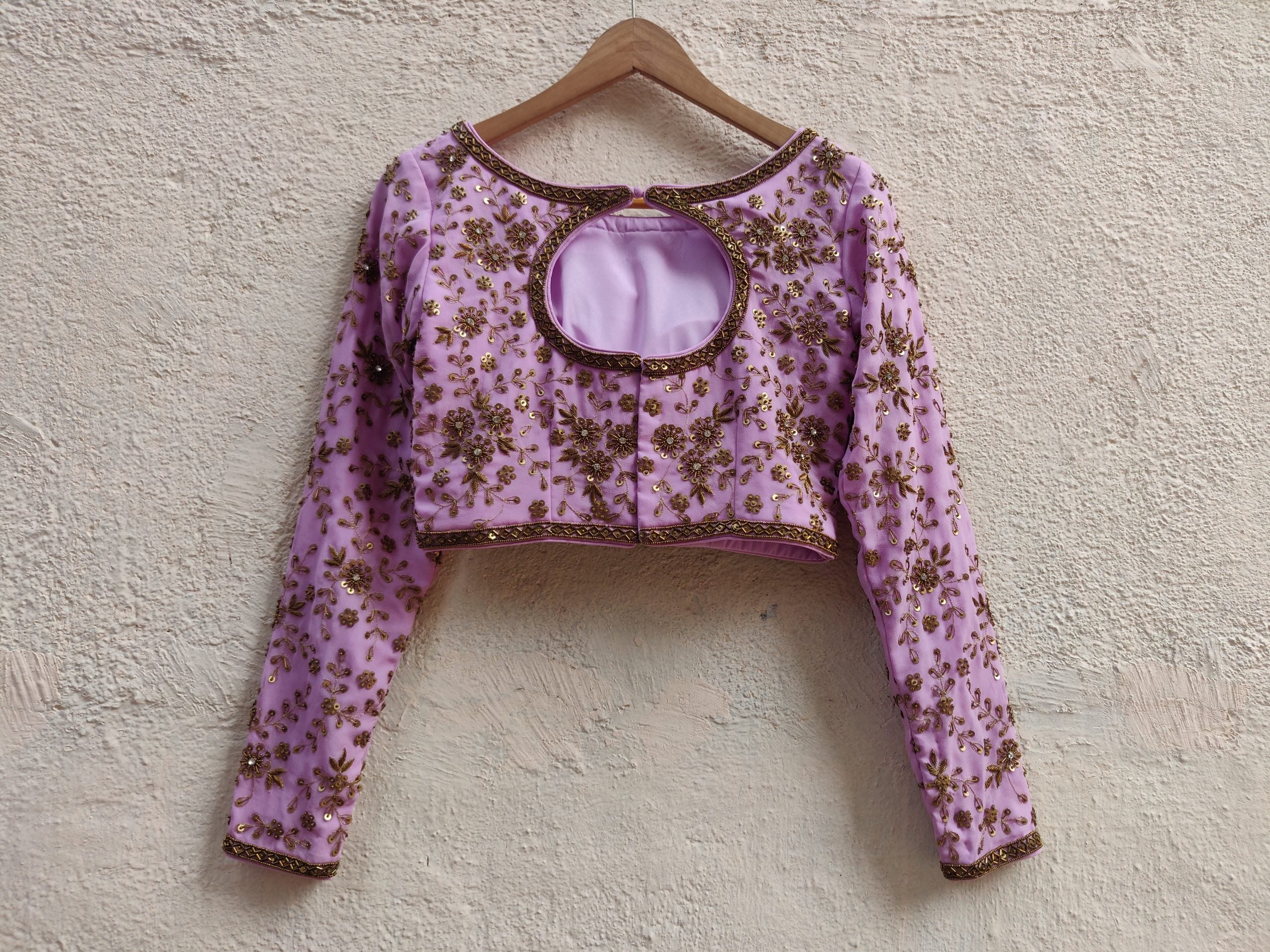 Lavender Sharmily Lehenga image 3