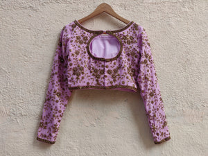 Lavender Sharmily Lehenga image 3