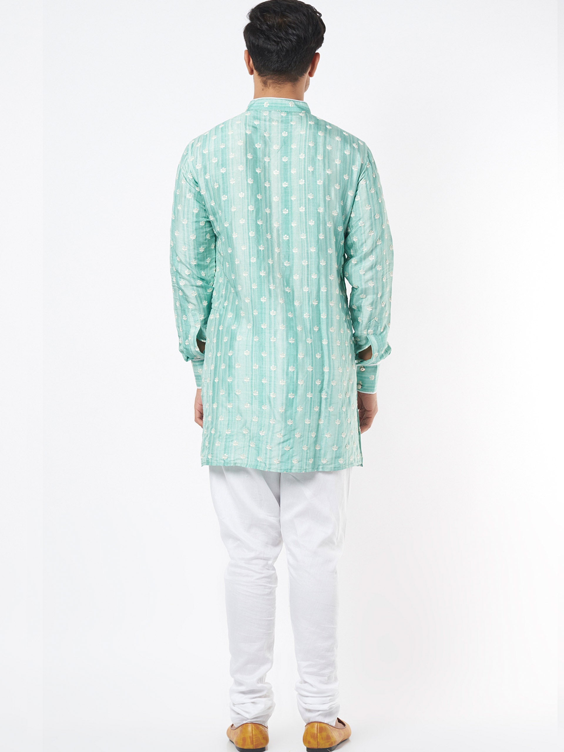 Celeste Silk Kurta Set image 2
