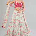 Floral Lehenga set image 0
