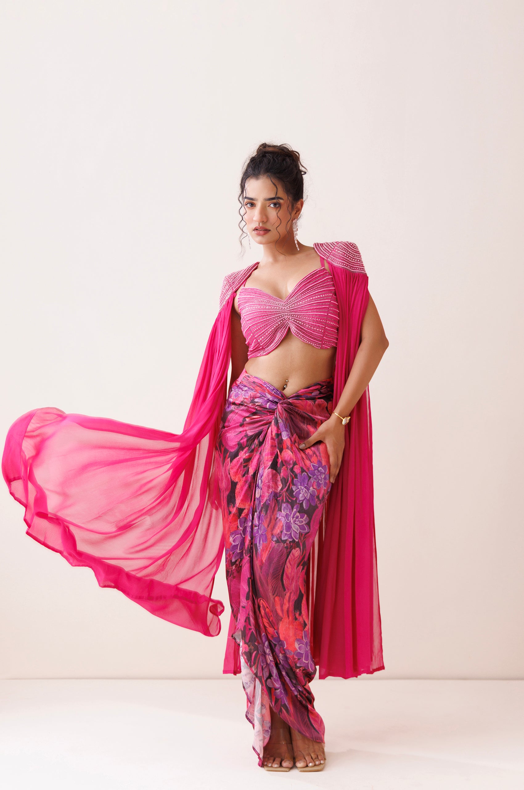 Hot Pink Shoulder Highlight Set - Custom image